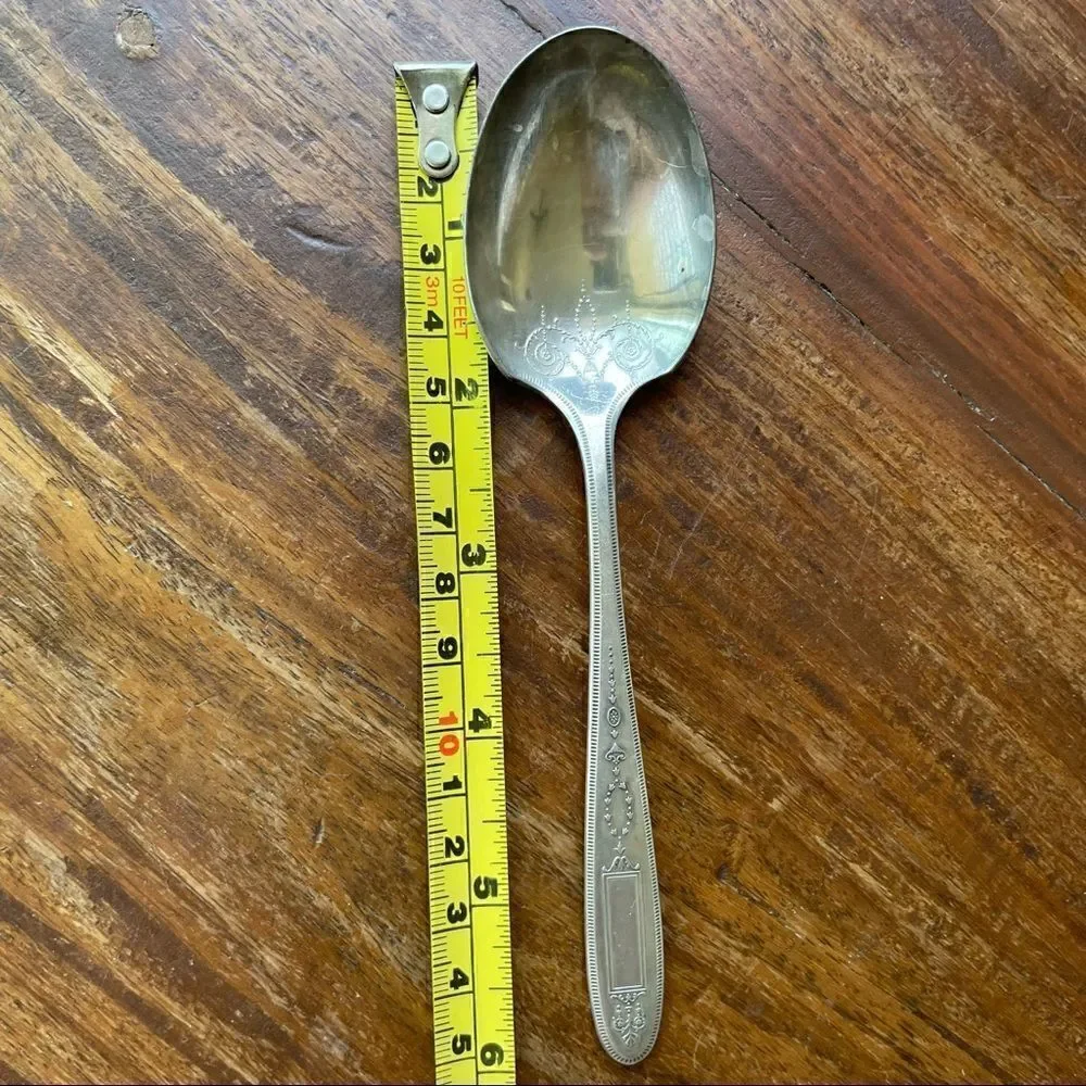 Antique 1921 Oneida Community Plate Silver Grosvenor Sugar Spoon